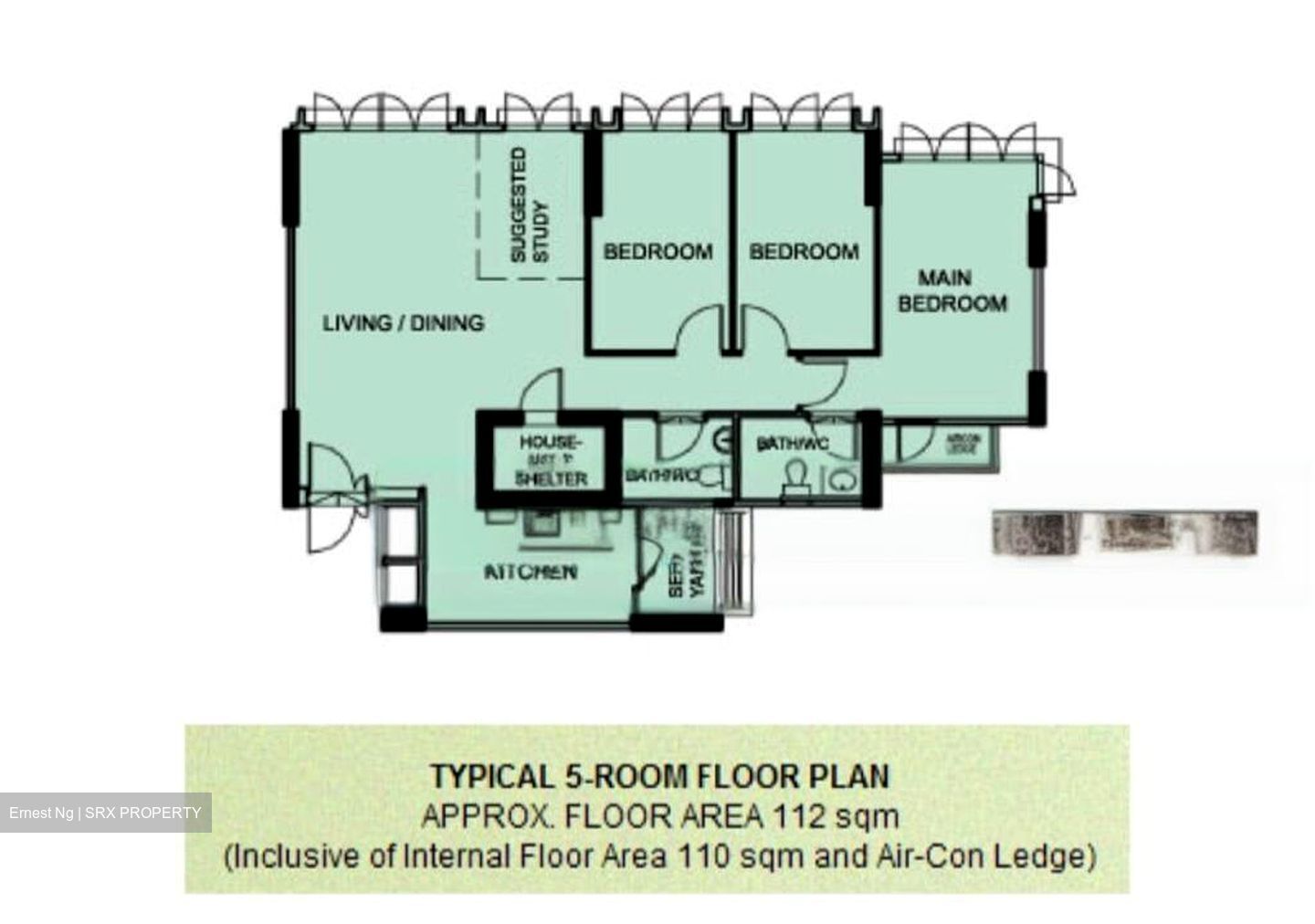Blk 470C Hougang Parkview (Hougang), HDB 5 Rooms #453284561